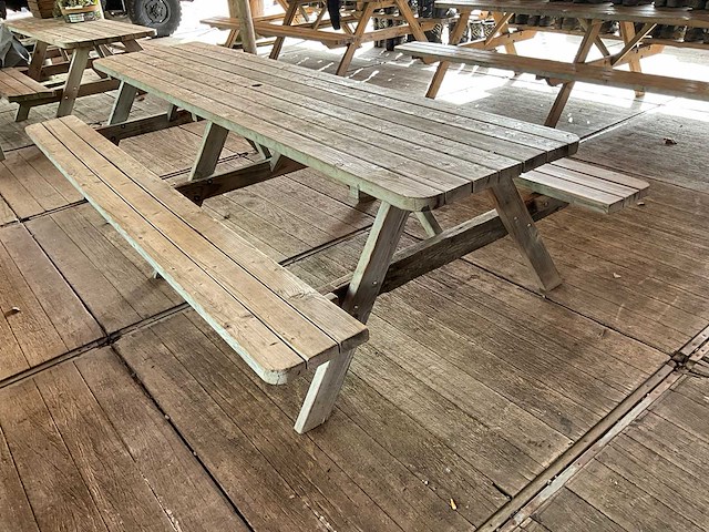Picknick tafel (2x) - afbeelding 3 van  6