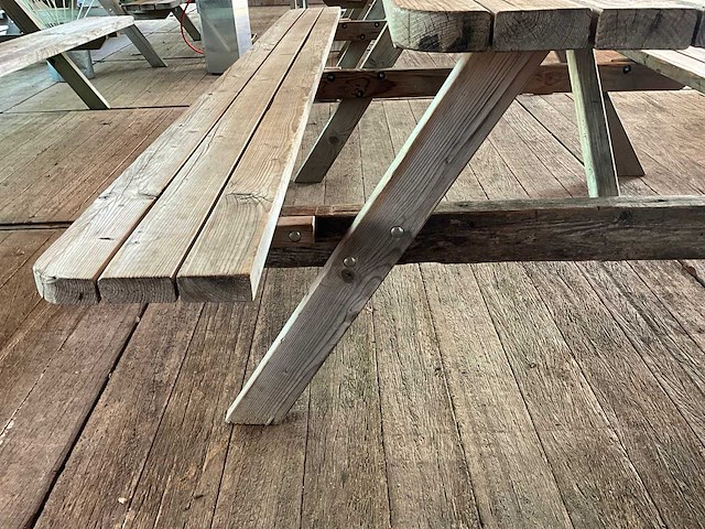 Picknick tafel (2x) - afbeelding 4 van  6