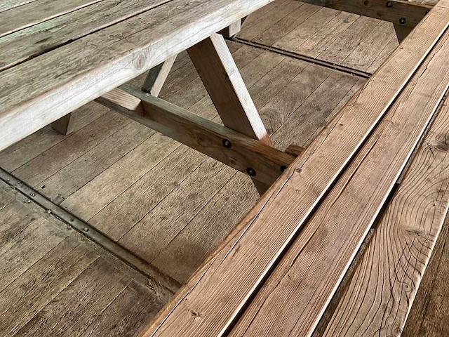 Picknick tafel (2x) - afbeelding 5 van  6