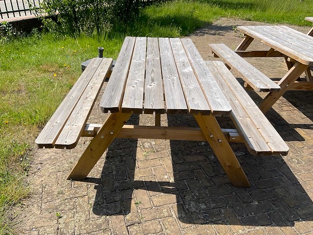 Picknick tafel (2x) - afbeelding 2 van  6