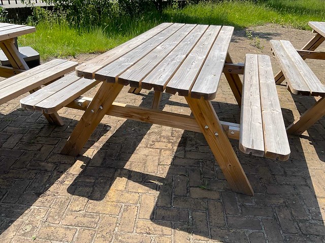 Picknick tafel (2x) - afbeelding 3 van  6
