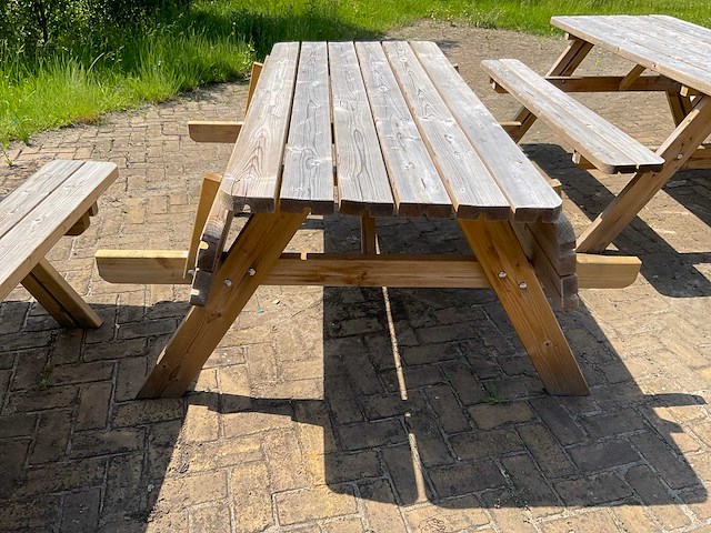 Picknick tafel (2x) - afbeelding 5 van  6