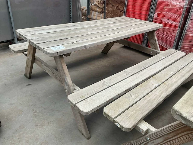 Picknick tafel (2x) - afbeelding 2 van  2