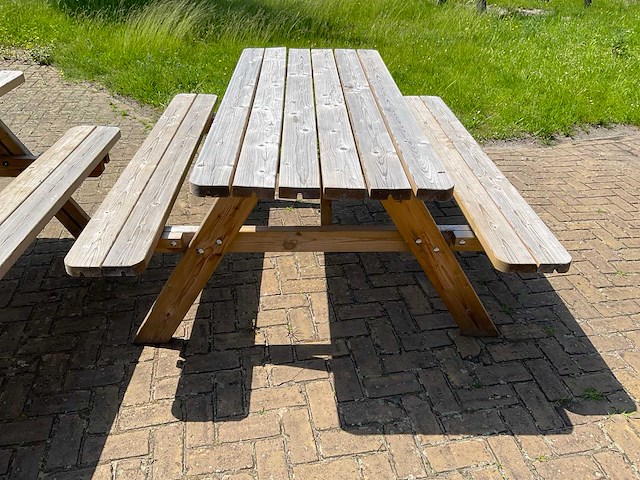 Picknick tafel (3x) - afbeelding 2 van  7
