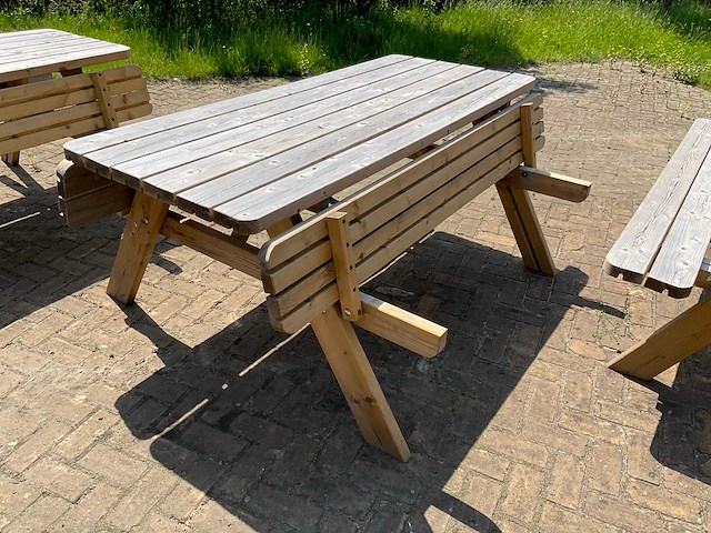 Picknick tafel (3x) - afbeelding 5 van  7