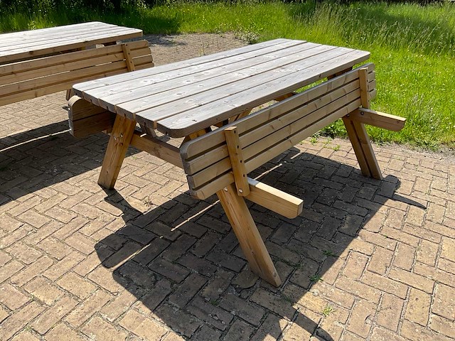 Picknick tafel (3x) - afbeelding 7 van  7
