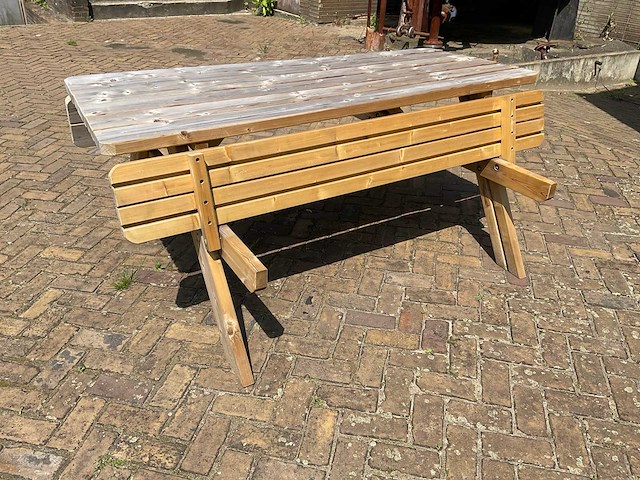 Picknick tafel - afbeelding 3 van  4