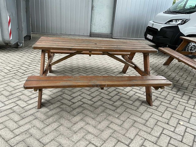 Picknickbank (2x) - afbeelding 2 van  4