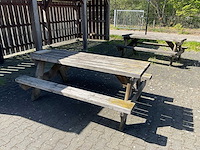 Picknickbank (2x) - afbeelding 1 van  6