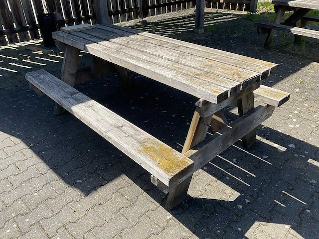 Picknickbank (2x) - afbeelding 2 van  6