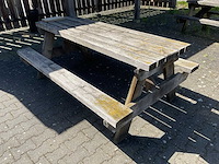 Picknickbank (2x) - afbeelding 2 van  6