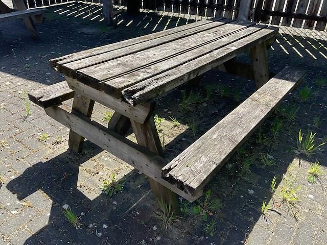 Picknickbank (2x) - afbeelding 5 van  6