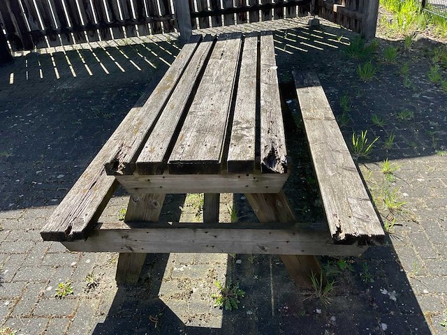 Picknickbank (2x) - afbeelding 6 van  6