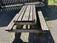 Picknickbank (2x) - afbeelding 6 van  6