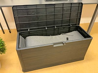 Picknickbank met parasol en kussens (2x) - afbeelding 5 van  15