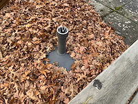 Picknickbank met parasol en kussens (2x) - afbeelding 11 van  15