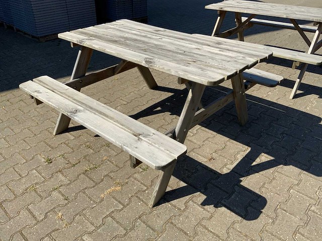 Picknicktafel (2x) - afbeelding 1 van  7