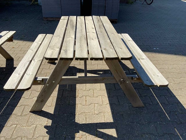 Picknicktafel (2x) - afbeelding 4 van  7