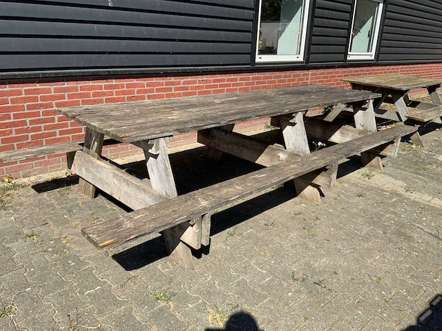 Picknicktafel (2x) - afbeelding 1 van  5