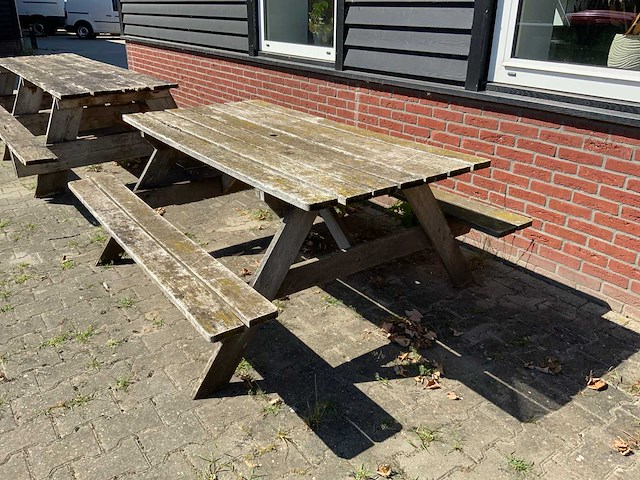 Picknicktafel (2x) - afbeelding 4 van  5