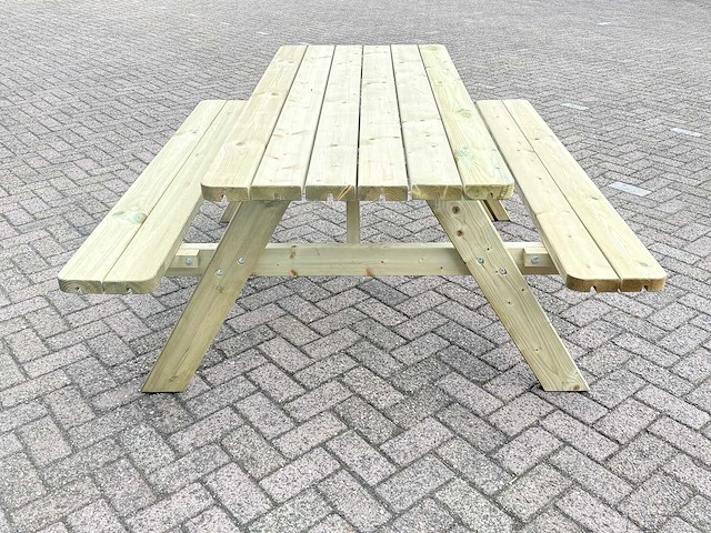 Picknicktafel de luxe (zware 38mm) - afbeelding 4 van  8
