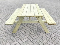 Picknicktafel de luxe (zware 38mm) - afbeelding 4 van  8