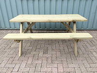 Picknicktafel de luxe (zware 38mm) - afbeelding 6 van  8