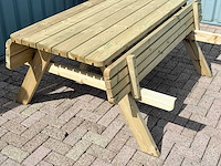 Picknicktafel de luxe (zware 38mm) - afbeelding 4 van  8