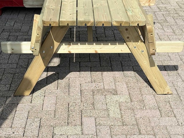 Picknicktafel de luxe (zware 38mm) - afbeelding 3 van  8