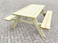 Picknicktafel de luxe (zware 38mm) - afbeelding 2 van  7