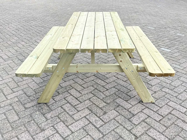 Picknicktafel de luxe (zware 38mm) - afbeelding 3 van  8