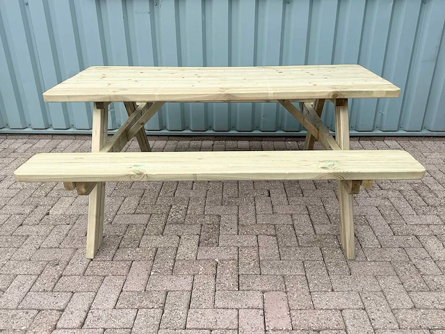 Picknicktafel de luxe (zware 38mm) - afbeelding 5 van  8