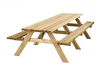 Picknicktafel "lange jan" - 300x70x73 cm - afbeelding 1 van  7