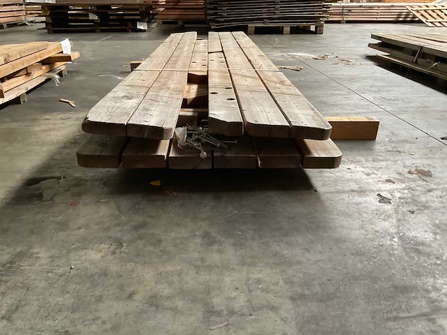Picknicktafel "lange jan" - 300x70x73 cm - afbeelding 6 van  7