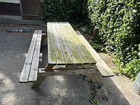 Picknicktafel, opklapbare zittingen - afbeelding 3 van  4
