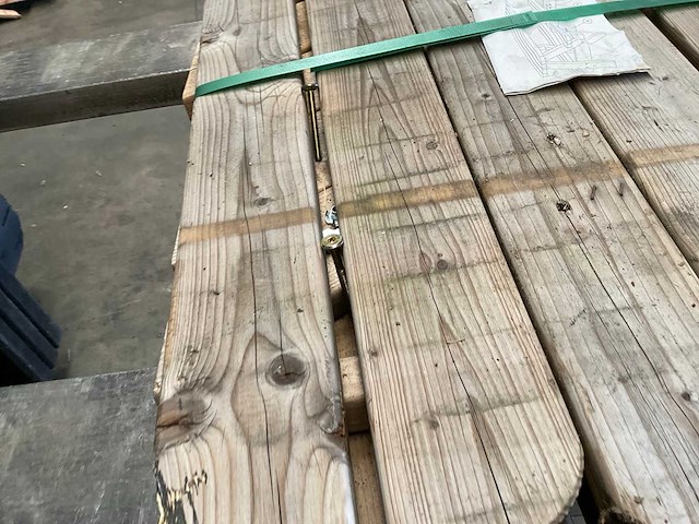 Picknicktafel tafel voor kinderen - 90x100x49 cm - afbeelding 10 van  10