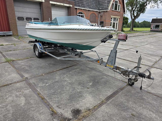 Pico / atlanta - speedboot volvo penta inboard 130 pk + trailer - afbeelding 2 van  42