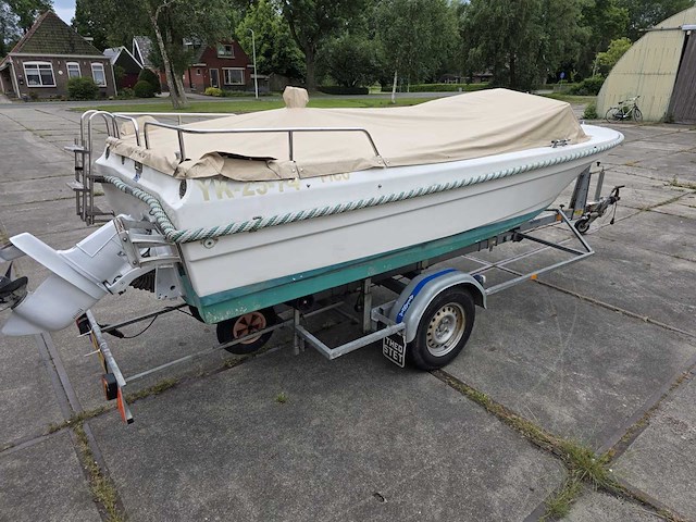 Pico / atlanta - speedboot volvo penta inboard 130 pk + trailer - afbeelding 41 van  42