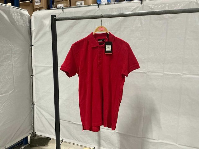 Piere cardin - rood - polo (34x) - afbeelding 1 van  2