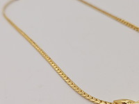 Pierre balmain goldplated collier met steen - afbeelding 4 van  7