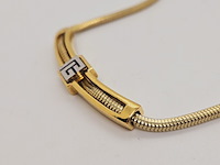 Pierre balmain goldplated collier - afbeelding 3 van  6