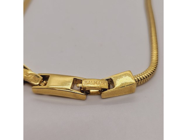 Pierre balmain goldplated collier - afbeelding 6 van  6