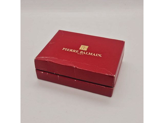 Pierre balmain goldplated oorbellen met steentjes - afbeelding 7 van  7