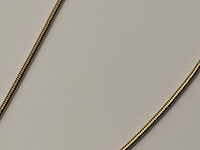 Pierre balmain goldplated ''pb'' pendant collier - afbeelding 5 van  5
