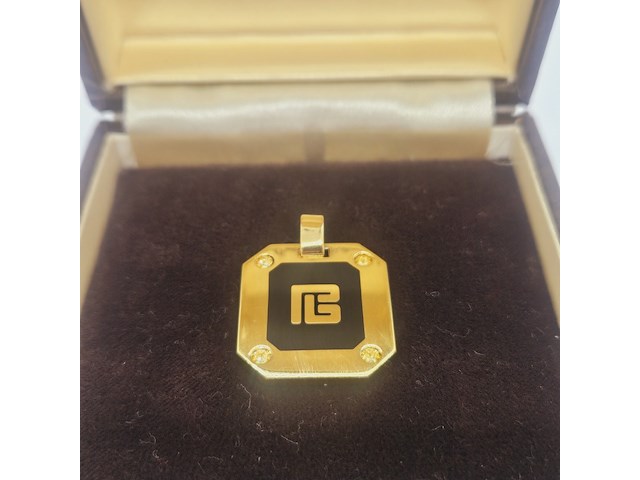 Pierre balmain goldplated pendant - inclusief doos - afbeelding 2 van  6