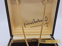 Pierre balmain goldplated pendant collier - full set - afbeelding 5 van  9