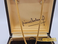 Pierre balmain goldplated pendant collier - full set - afbeelding 5 van  9