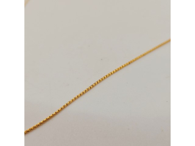 Pierre balmain goldplated pendant collier met steentjes - afbeelding 5 van  8