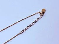 Pierre balmain goldplated pendant collier met steentjes - afbeelding 4 van  7