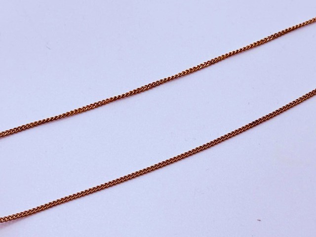 Pierre balmain goldplated pendant collier met steentjes - afbeelding 6 van  7